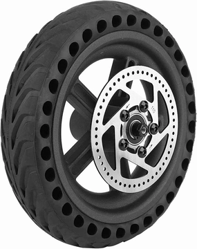 Electric Scooter s, Rear Wheel Hub Tyre Set - Pressure-Resistant Shock-Absorbing Replacement Parts for M365 Electric Scooter