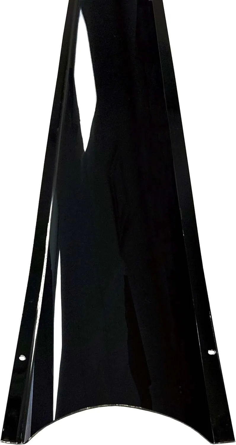 Electriduct Black Stainless Steel Wire Guard Surface Raceway Metal Cord Cover - 58 Inch - Channel Size: 3" W x 1" H (X-Large)