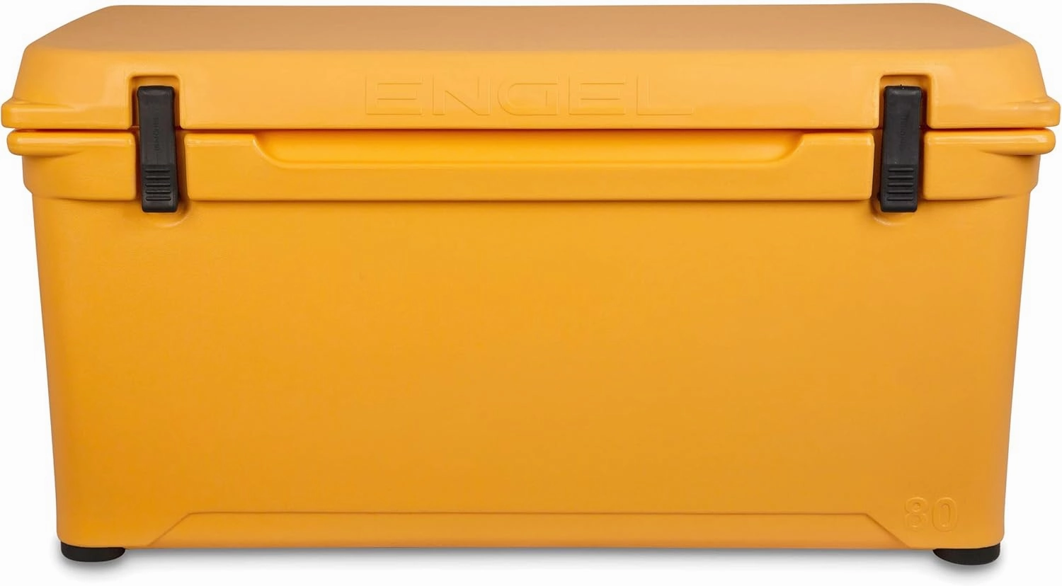 Engel Coolers ENG80 Cooler | 75 Can High Performance Durable Seamless Rotationally Molded Ice Box for Camping, Hunting, and Fishing - ICED Mango