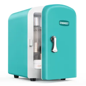 ENGiNDOT Mini Fridge, 4L AC/DC Portable Refrigerator