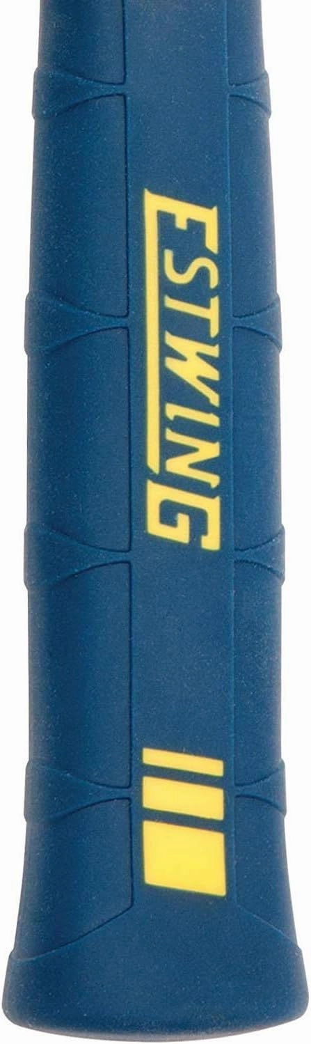 ESTWING Sure Strike Drilling/Crack Hammer - 2-Pound Sledge with Fiberglass Handle & No-Slip Cushion Grip - MRF2LB