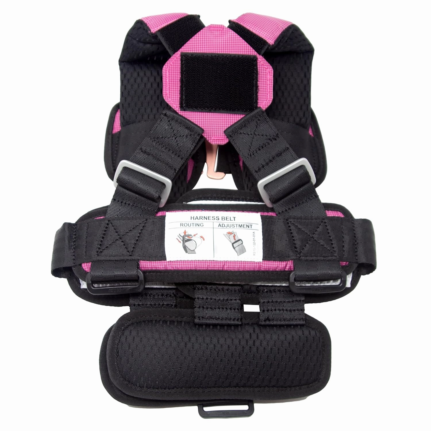Extra Small Pink, Lightweight, Compact, Portable Car Seat - Perfect for Travel and Everyday Child Safety