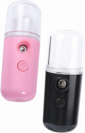 Face Humidifier Set 2pcs Facial Rechargeable Portable Beauty Sprayer