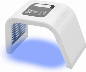 Facial red Light Treatment, 7-Color Light Therapy LED mask, 7-Color LED Light Beauty Machine-Facial Skin Care and Beauty Equipment, SPA Body Glow Firming Remover Anti-Wrinkle Anti-Aging