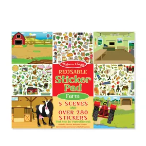 Farm Reusable Sticker Pad