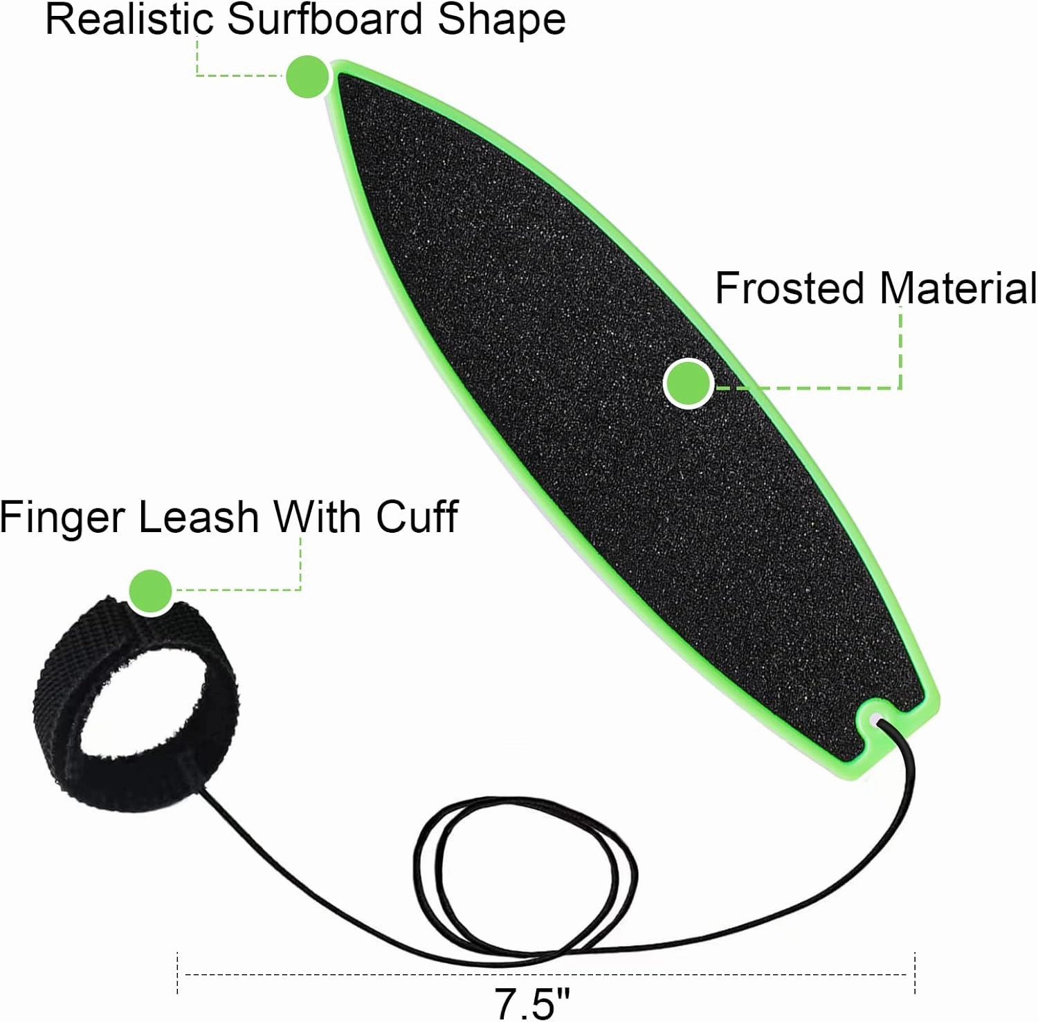 Finger Surfboards, Finger Surf Board for Car Window, Finger Surfing Board with String, Wind Surfboard Fingerboard for Kids Teens Adults