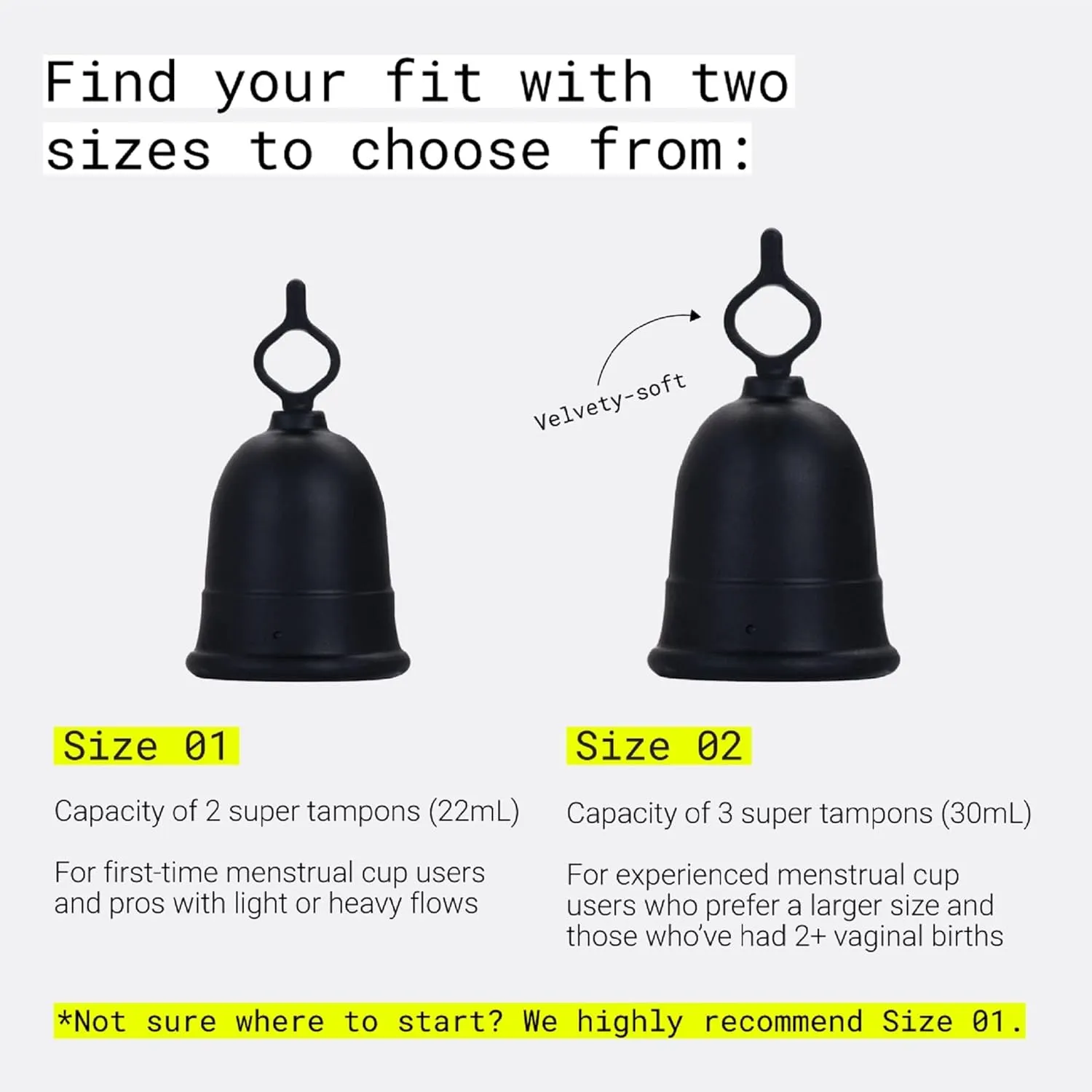Flex Cup Starter Kit (Full Fit - Size 02) | Reusable Menstrual Cup   2 Free Menstrual Discs | Pull-Tab for Easy Removal | Tampon   Pad Alternative | Lasts up to 10 Years | Capacity of 3 Super Tampons