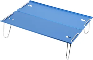 Folding Camping Table Portable Small Table for Outdoor Hiking BBQ Picnics Easy Setup Lightweight for Beach Parties