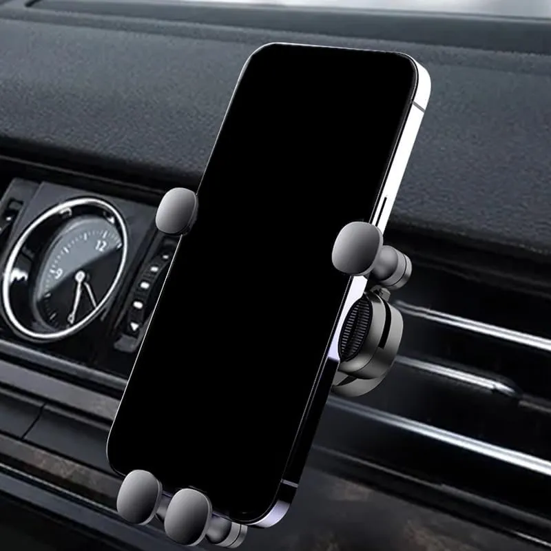 for Porsche Panamera G1G2 Cayenne Cayenne Coupe Macan 360° Rotation Phone Mount with One Hand Operation Design, Bumpy Roads Friendly Car Phone Mount,1 Eagle Beak Clip-A Black