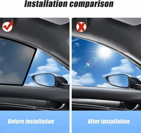 for Mazda BIANTE Magnetic Car Sun Shade,Car Window Shade Blinds Covers Breathable Mesh for Side Rear Full Window,D 1 Tailgate