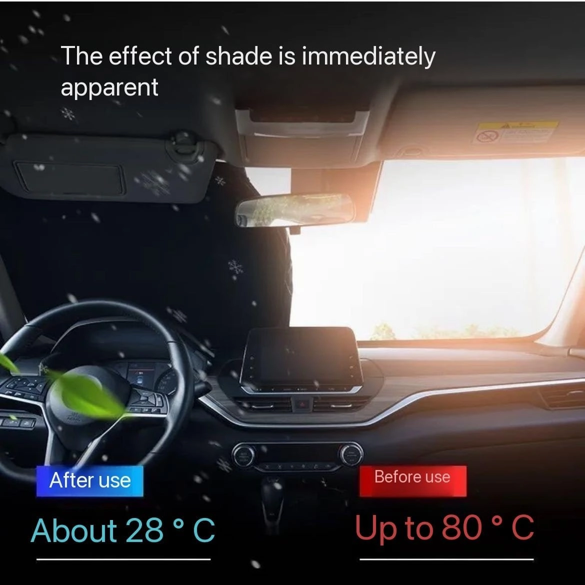 for Mitsubishi Outlander Facelift 2024,Car Windshield Sun Shade Foldable Automotive Visor Blocks UV Rays/Heat Keep Interior Cool Sun Screen with Logo Emblem Summer Accessories,L