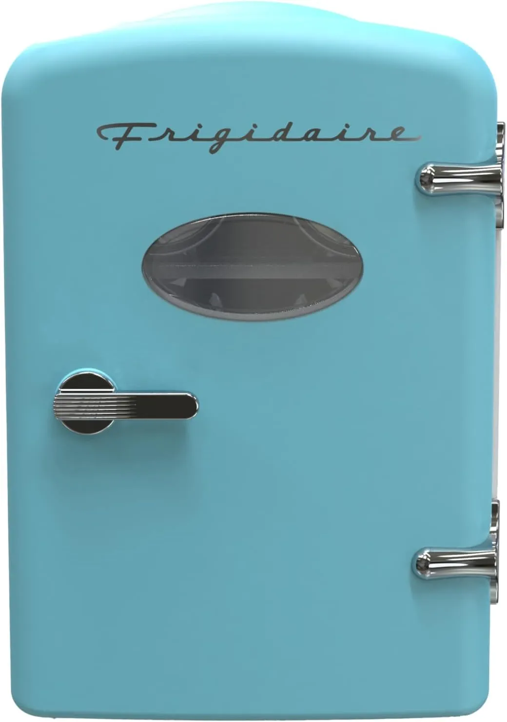 Frigidaire Retro Mini Personal Fridge Cooler, Holds up to 6 Cans, Portable for Car, Office, Bedroom, Dorm Room, or Cabin, AC and DC input