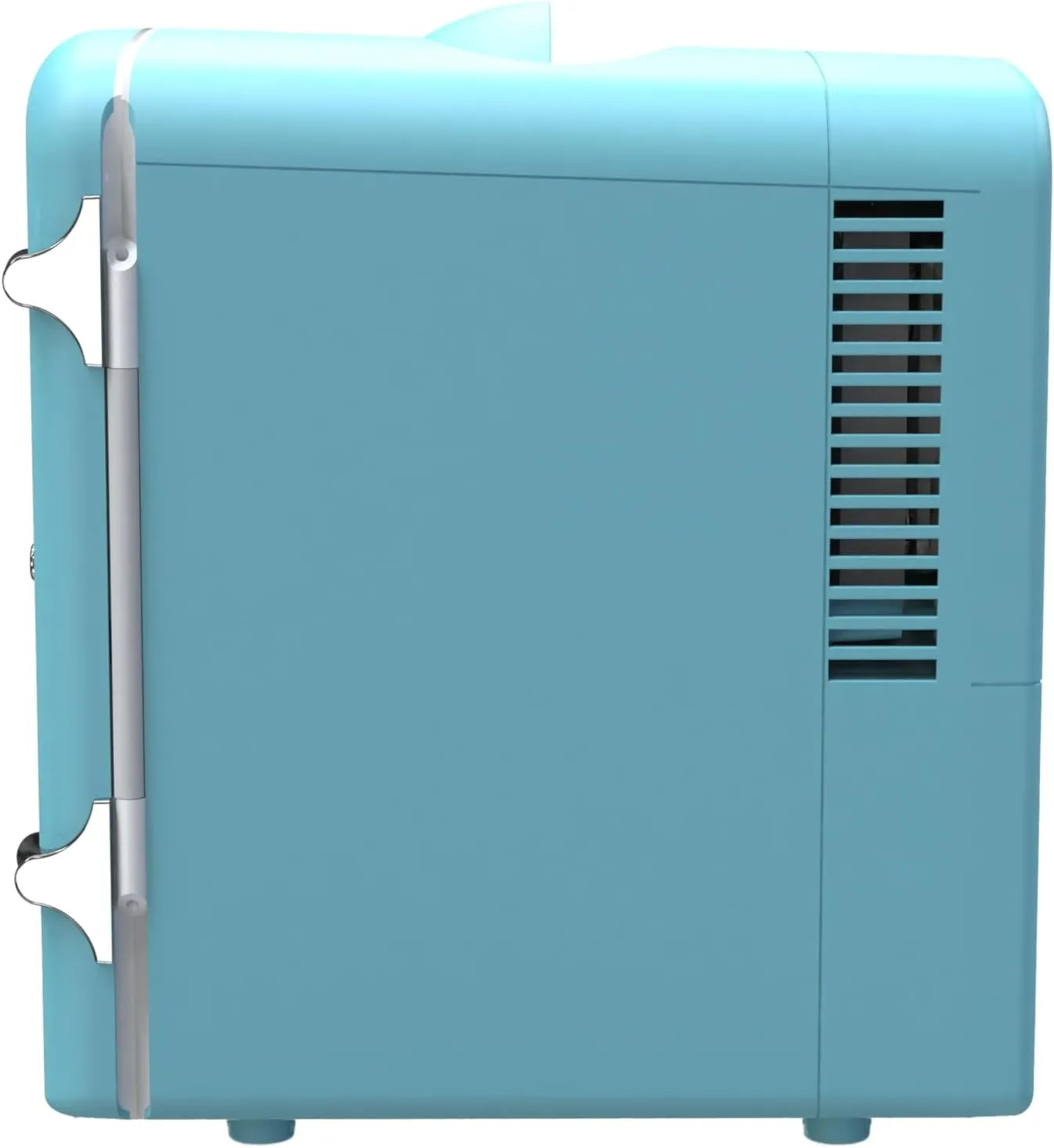 Frigidaire Retro Mini Personal Fridge Cooler, Holds up to 6 Cans, Portable for Car, Office, Bedroom, Dorm Room, or Cabin, AC and DC input