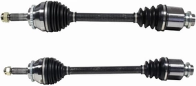 Front Left and Right CV Axle Half Shaft Assemblies for 2004-2011 Mitsubishi Endeavor AWD
