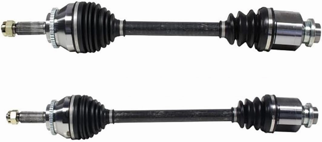 Front Left and Right CV Axle Half Shaft Assemblies for 2004-2011 Mitsubishi Endeavor AWD