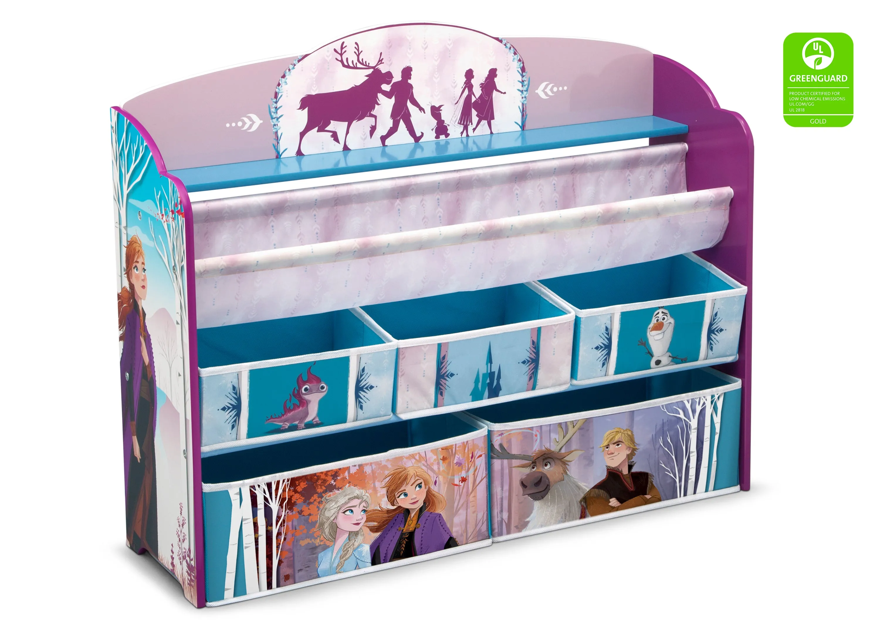 Frozen II Deluxe Toy and Book Organizer