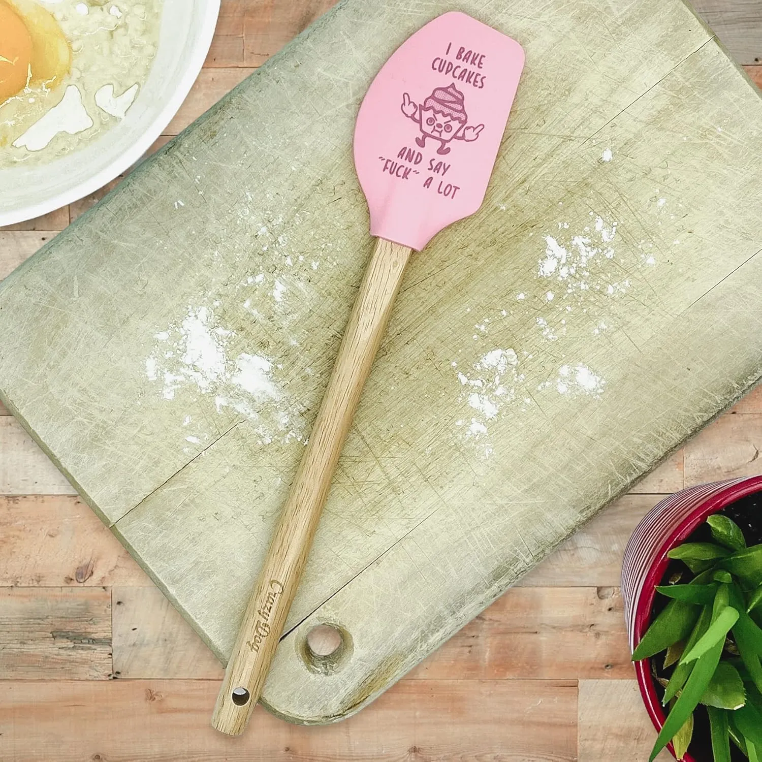 Funny Offensive Spatulas Hilarious Novelty Cooking And Baking Utensils Funny Silicone Scraper Spatula Cool Food Novelty Spatulas for Baking Cupcakes