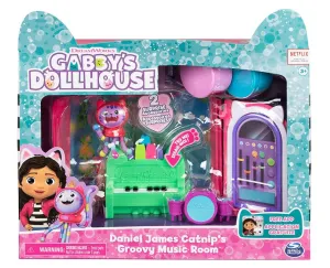 Gabby's Dollhouse Groovy Music Room With Daniel James Catnip