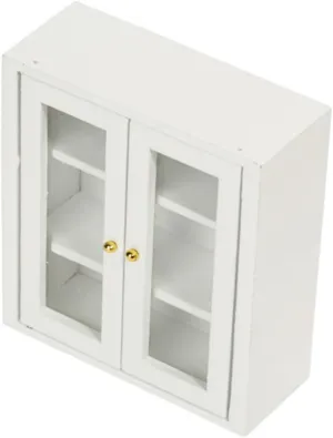 GALPADA 2pcs Miniature Cabinet Furniture for Dollhouse Chic Kitchen Adornment for Micro Landscape Desktop Decor and Tiny House Collection