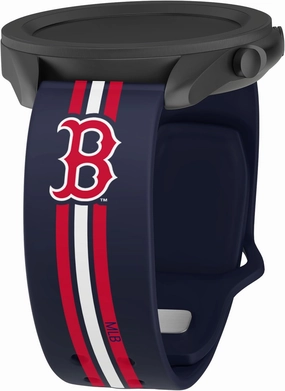 Game Time Boston Red Sox Quick Change HD Watch Band Compatible with Samsung and More