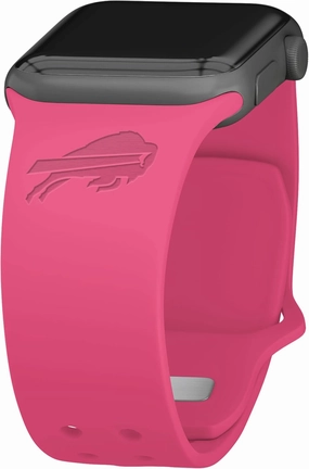 Game Time Buffalo Bills Engraved Silicone Sport Watch Band Compatible with Apple Watch
