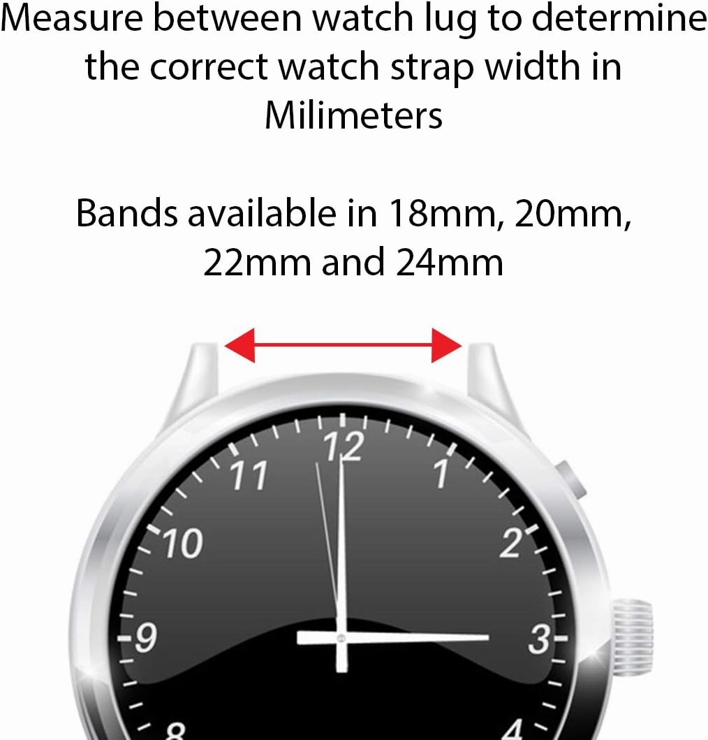 Game Time New York Giants Quick Change HD Watch Band Compatible with Samsung and More