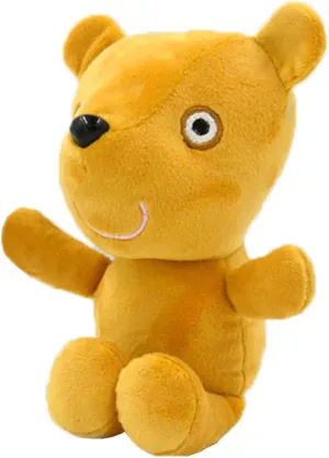 George Dinosaur Plush Stuffed Cartoon Dinosaur Doll Toys, Teddy Bear Plush Toys 12” (Yellow)