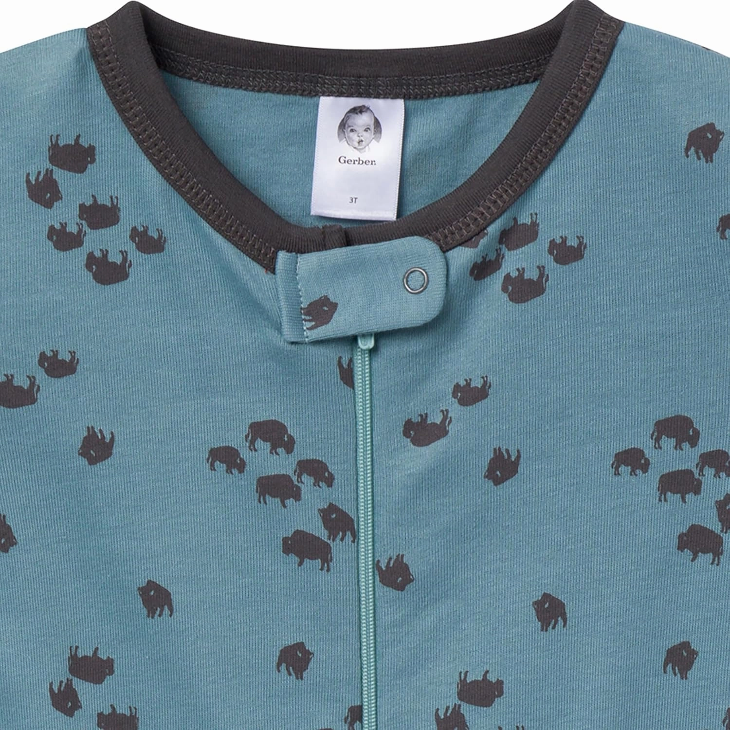 Gerber Baby-Boys 3-Pack Snug Fit Footless One-Piece Cotton Pajamas