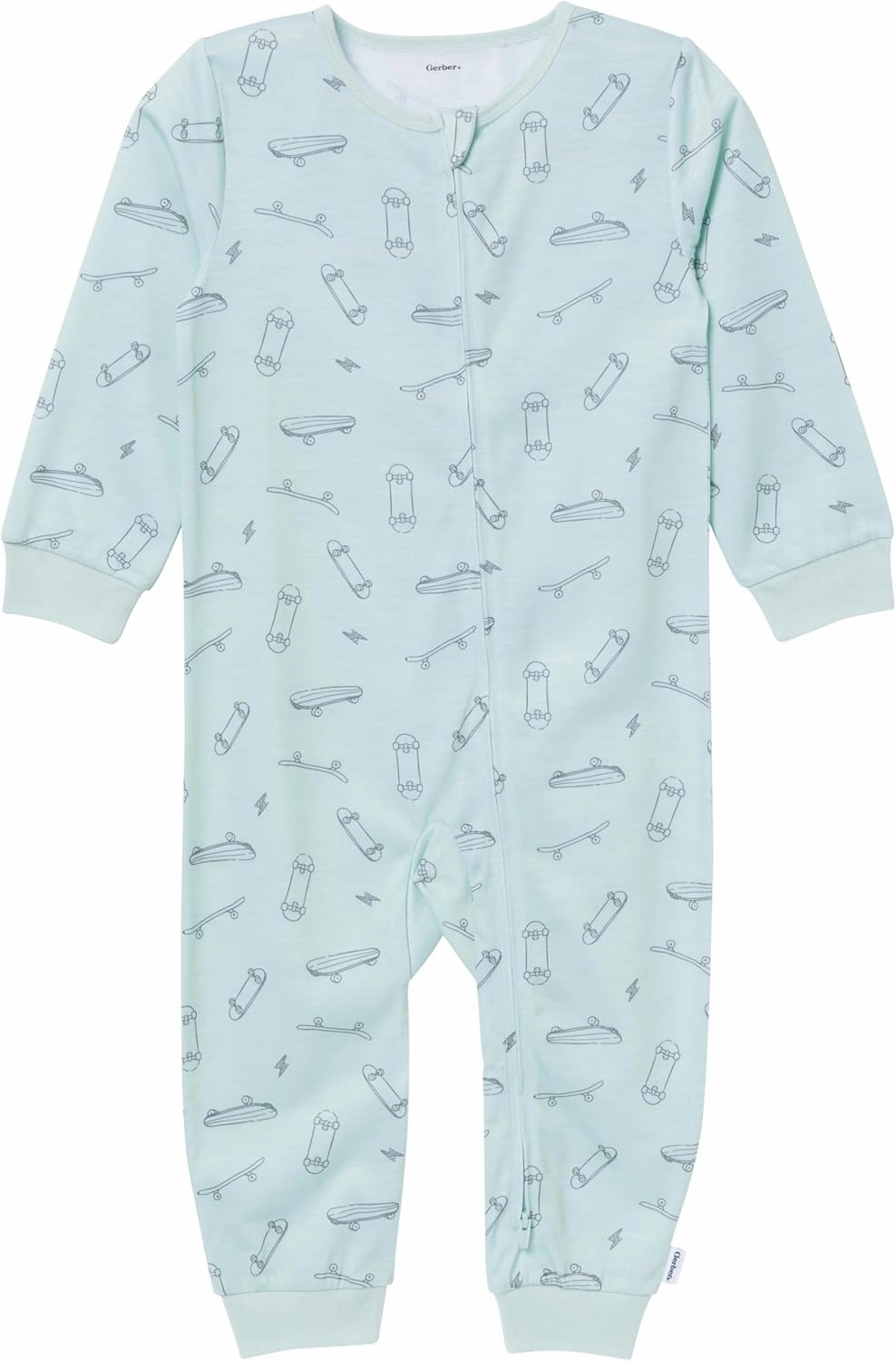 Gerber Toddlers and Baby Boys' Loose-fit Polyester Jersey Footless Pajamas