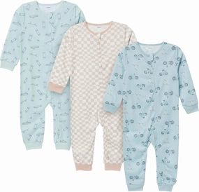Gerber Toddlers and Baby Boys' Loose-fit Polyester Jersey Footless Pajamas
