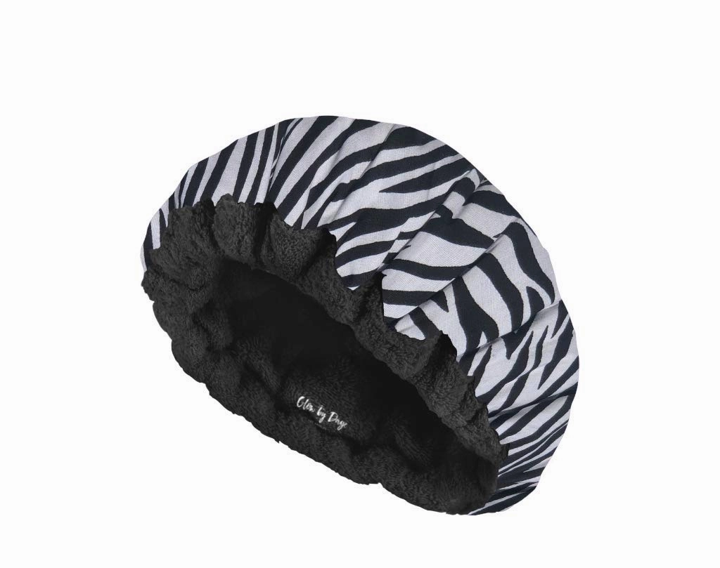 Glow by Daye Cordless Deep Conditioning Thermal Heat Cap, Microwavable Heat Therapy for Hair, Portable, Reversible The Safari