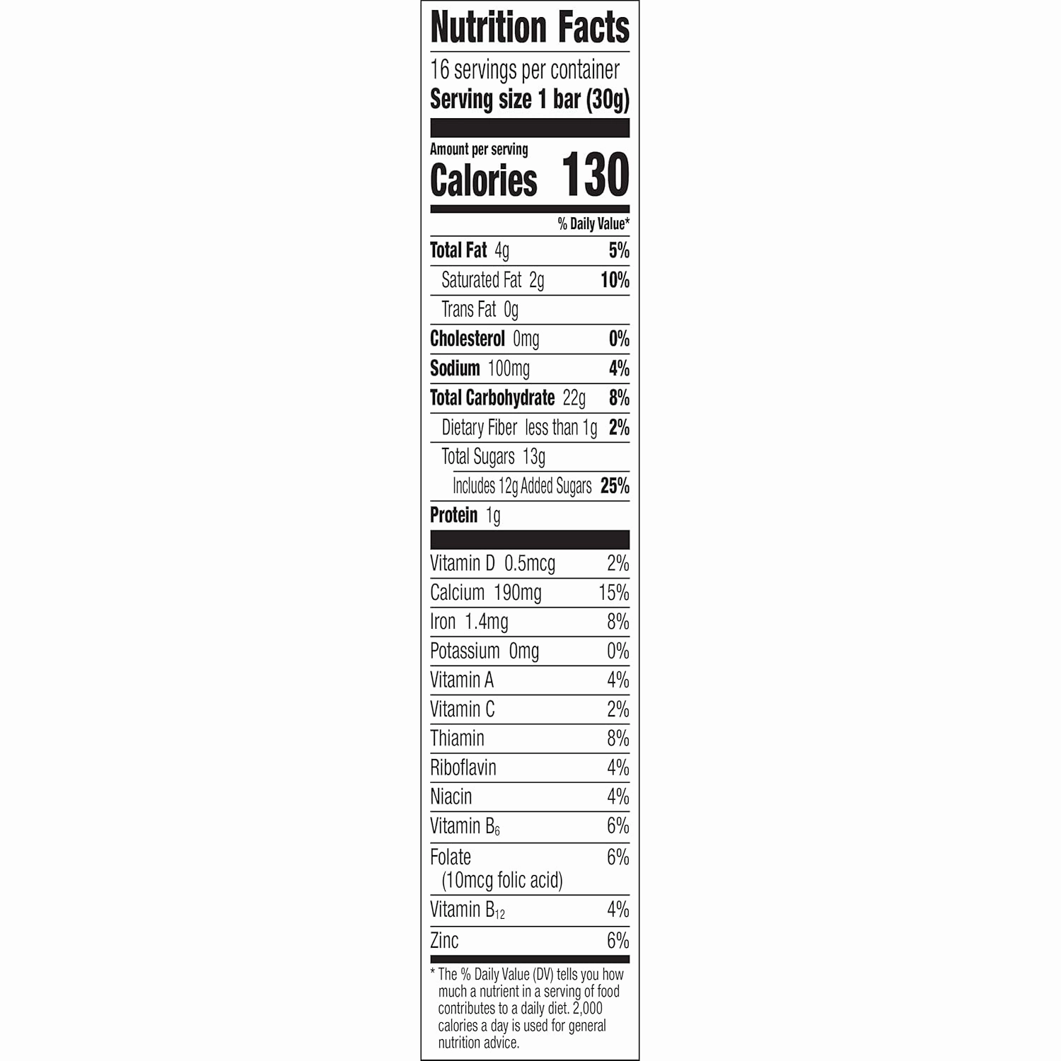 Golden Grahams Breakfast Cereal Treat Bars, S'mores, Snack Bars, 16 ct (Pack of 4)