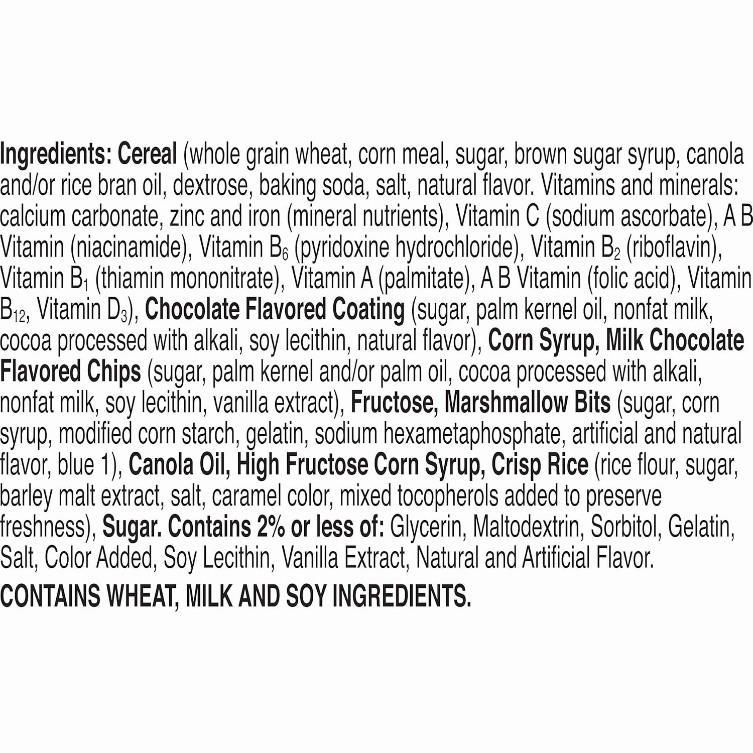 Golden Grahams Breakfast Cereal Treat Bars, S'mores, Snack Bars, 16 ct (Pack of 4)