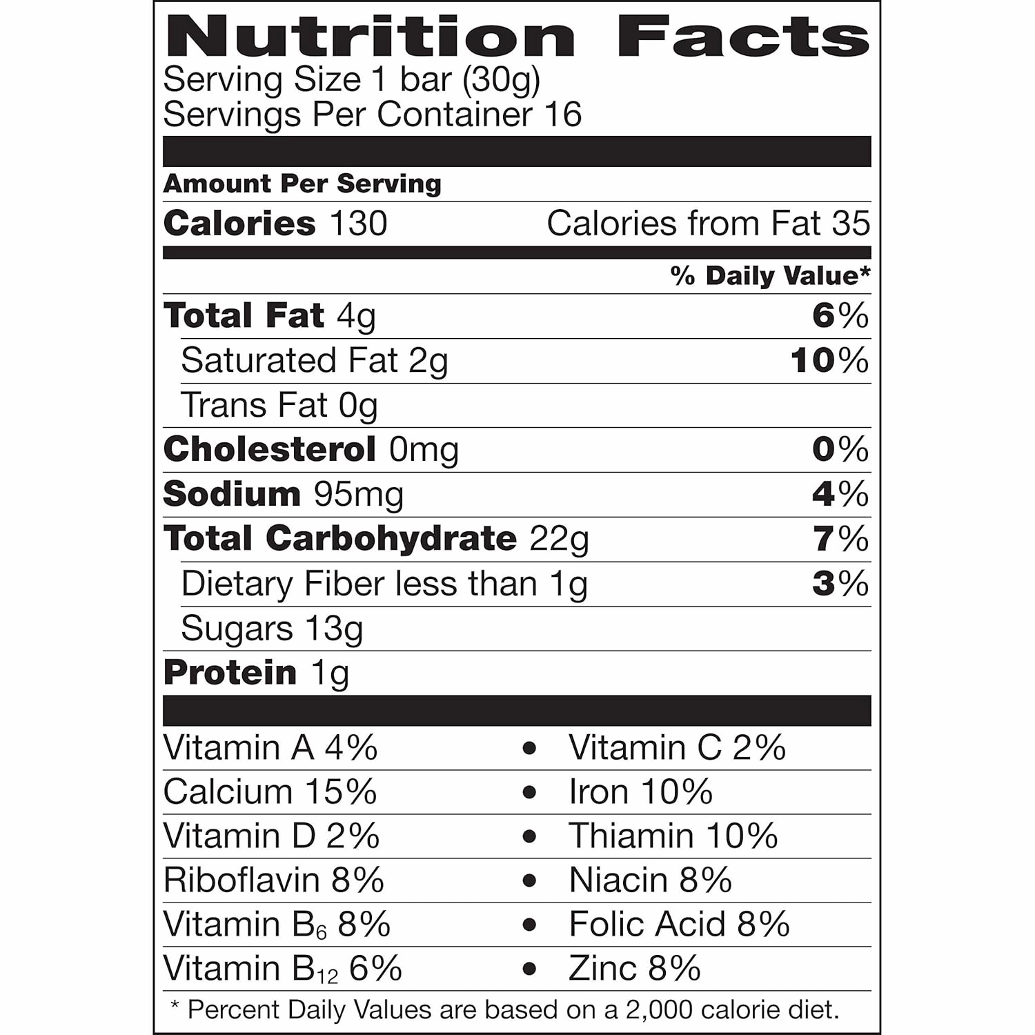 Golden Grahams Breakfast Cereal Treat Bars, S'mores, Snack Bars, 16 ct (Pack of 4)