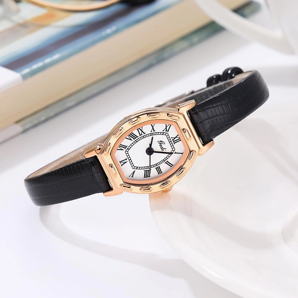 Gosasa Ladies Fashion Quartz Wrist Watches Elegant Watch for Women Waterproof Stainless Steel Strap Luxury Women Watch