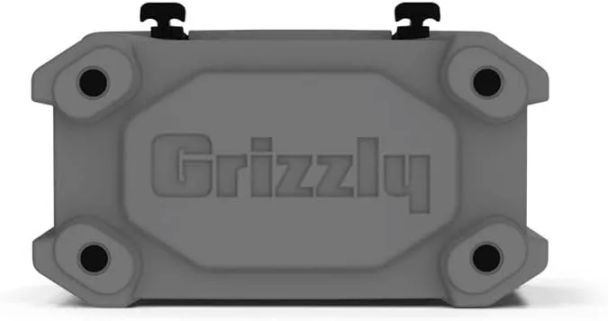 Grizzly 15 Cooler | 15 qt Ice Chest Durable Rotomolded Insulated | Made in USA | Warranty for Life | For Beach Boat Camping Fishing Hunting | G15
