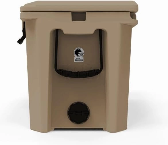 Grizzly 100 Cooler | 100 qt Ice Chest Durable Rotomolded Insulated | Made in USA | Warranty for Life | For Beach Boat Camping Fishing Hunting | G100