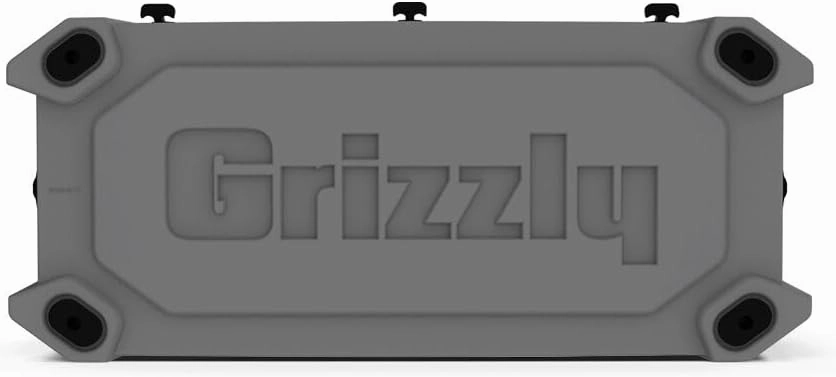 Grizzly 100 Cooler | 100 qt Ice Chest Durable Rotomolded Insulated | Made in USA | Warranty for Life | For Beach Boat Camping Fishing Hunting | G100