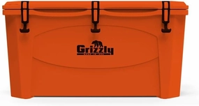 Grizzly 100 Cooler | 100 qt Ice Chest Durable Rotomolded Insulated | Made in USA | Warranty for Life | For Beach Boat Camping Fishing Hunting | G100