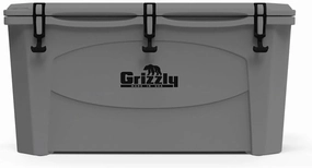 Grizzly 100 Cooler | 100 qt Ice Chest Durable Rotomolded Insulated | Made in USA | Warranty for Life | For Beach Boat Camping Fishing Hunting | G100