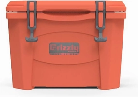 Grizzly 15 Cooler | 15 qt Ice Chest Durable Rotomolded Insulated | Made in USA | Warranty for Life | For Beach Boat Camping Fishing Hunting | G15