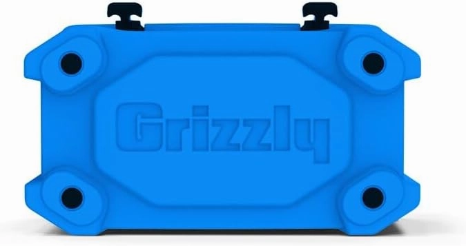 Grizzly 15 Cooler | 15 qt Ice Chest Durable Rotomolded Insulated | Made in USA | Warranty for Life | For Beach Boat Camping Fishing Hunting | G15