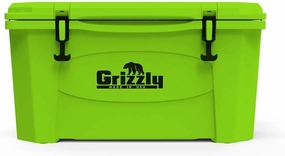 Grizzly 45 Cooler | 45 qt Ice Chest Durable Rotomolded Insulated | Made in The USA | Warranty for Life | for Beach Boat Camping Fishing Hunting | G45