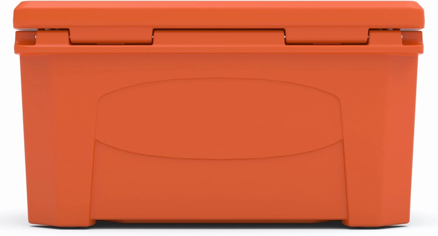 Grizzly 45 Cooler | 45 qt Ice Chest Durable Rotomolded Insulated | Made in The USA | Warranty for Life | for Beach Boat Camping Fishing Hunting | G45
