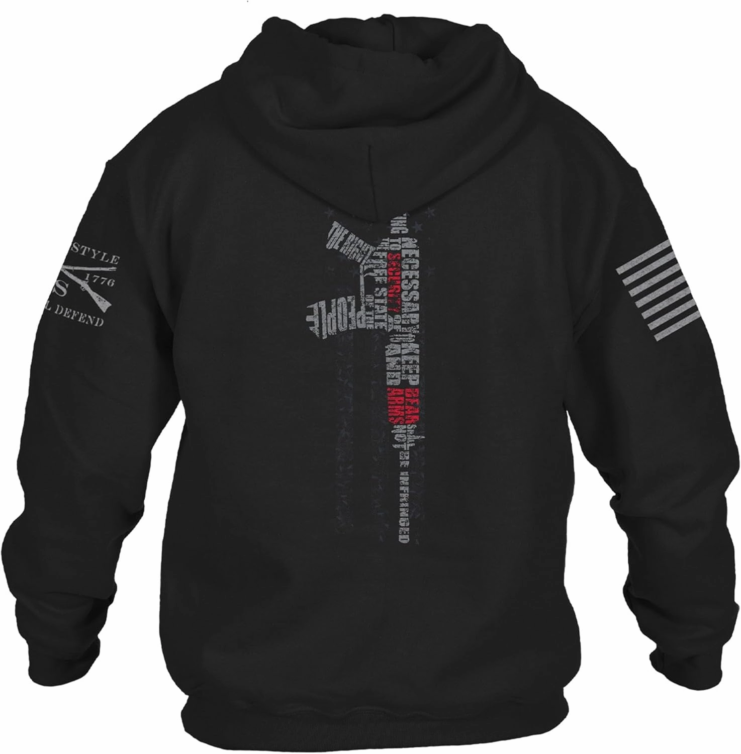 Grunt Style Second Amendment 2.0 Men's Pullover Hoodie