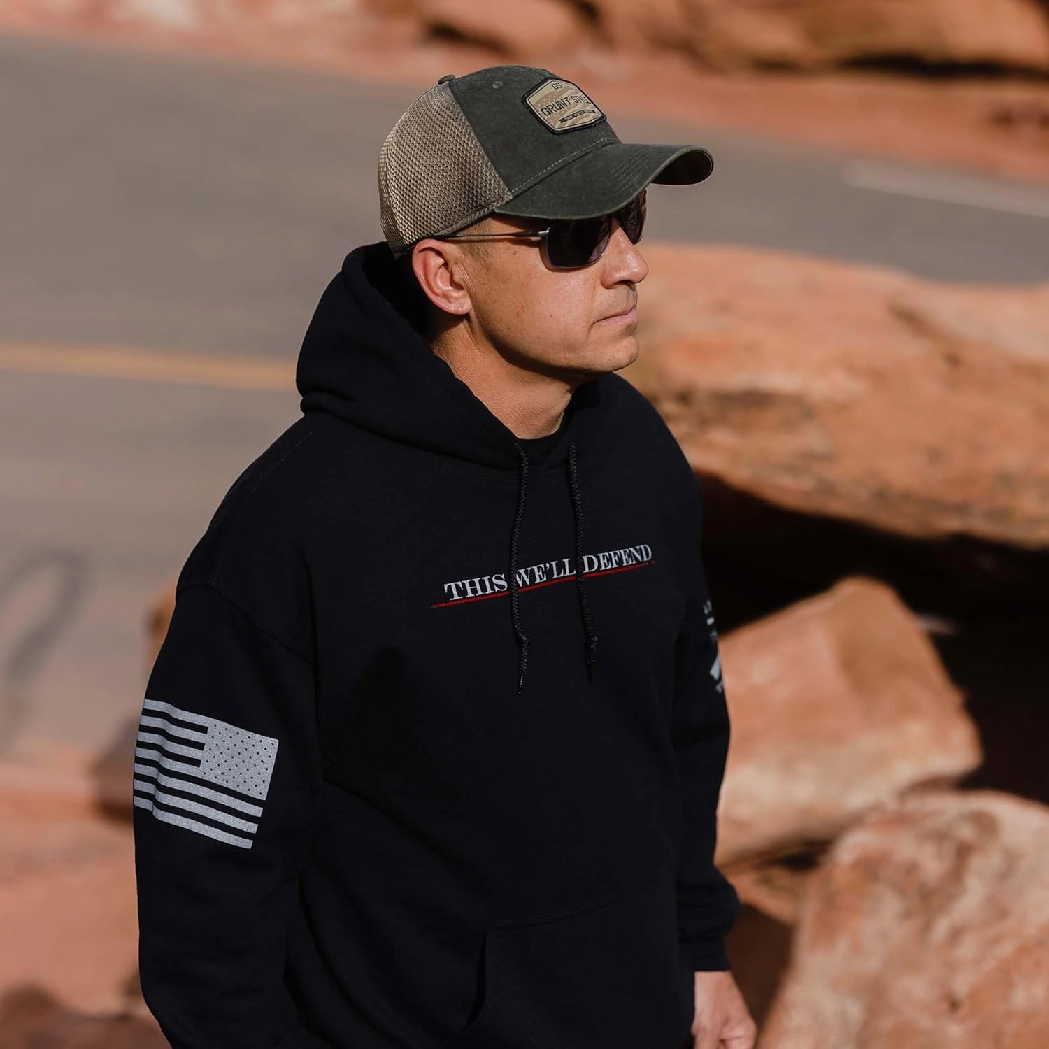Grunt Style Second Amendment 2.0 Men's Pullover Hoodie