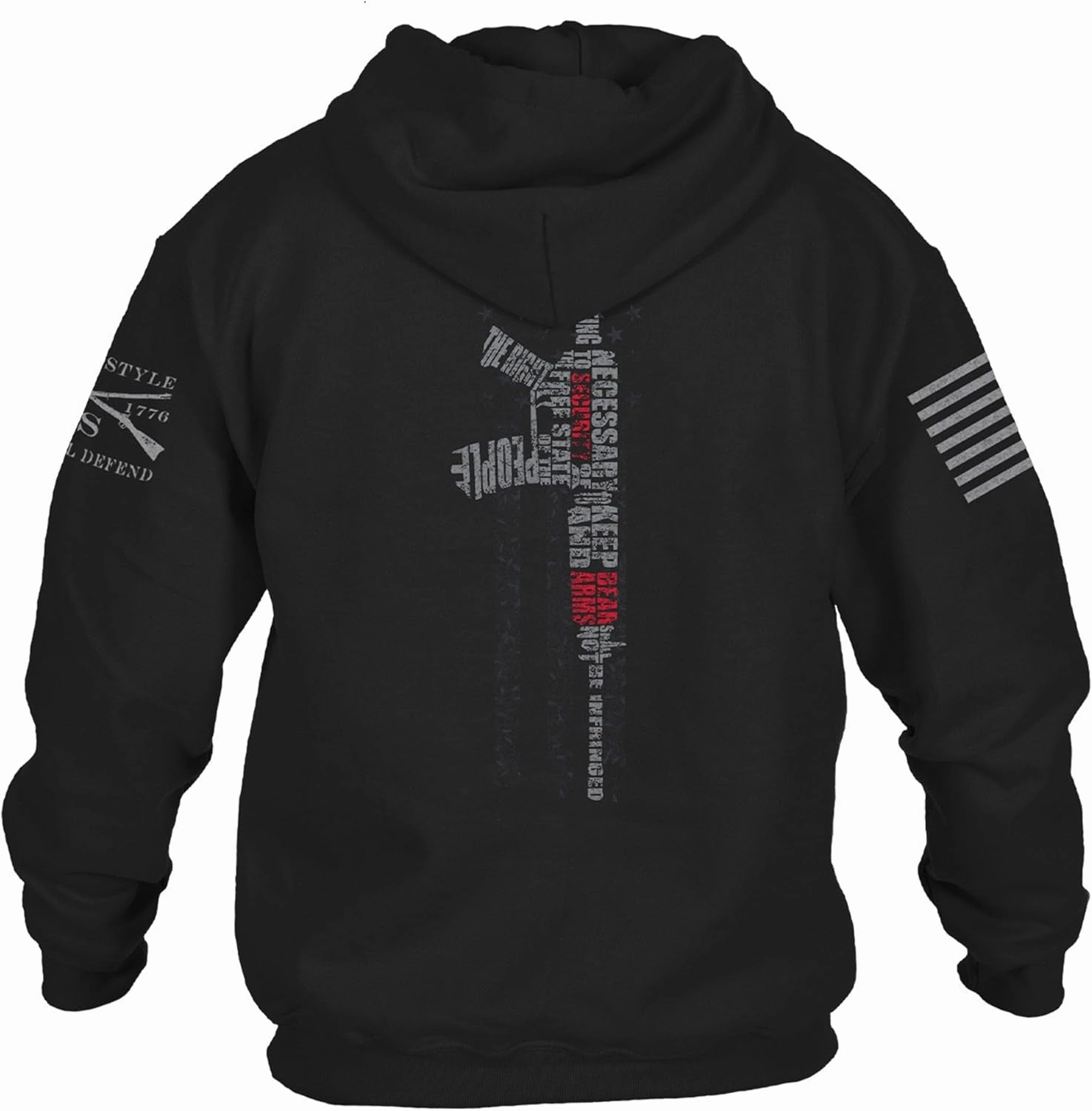 Grunt Style Second Amendment 2.0 Men's Pullover Hoodie