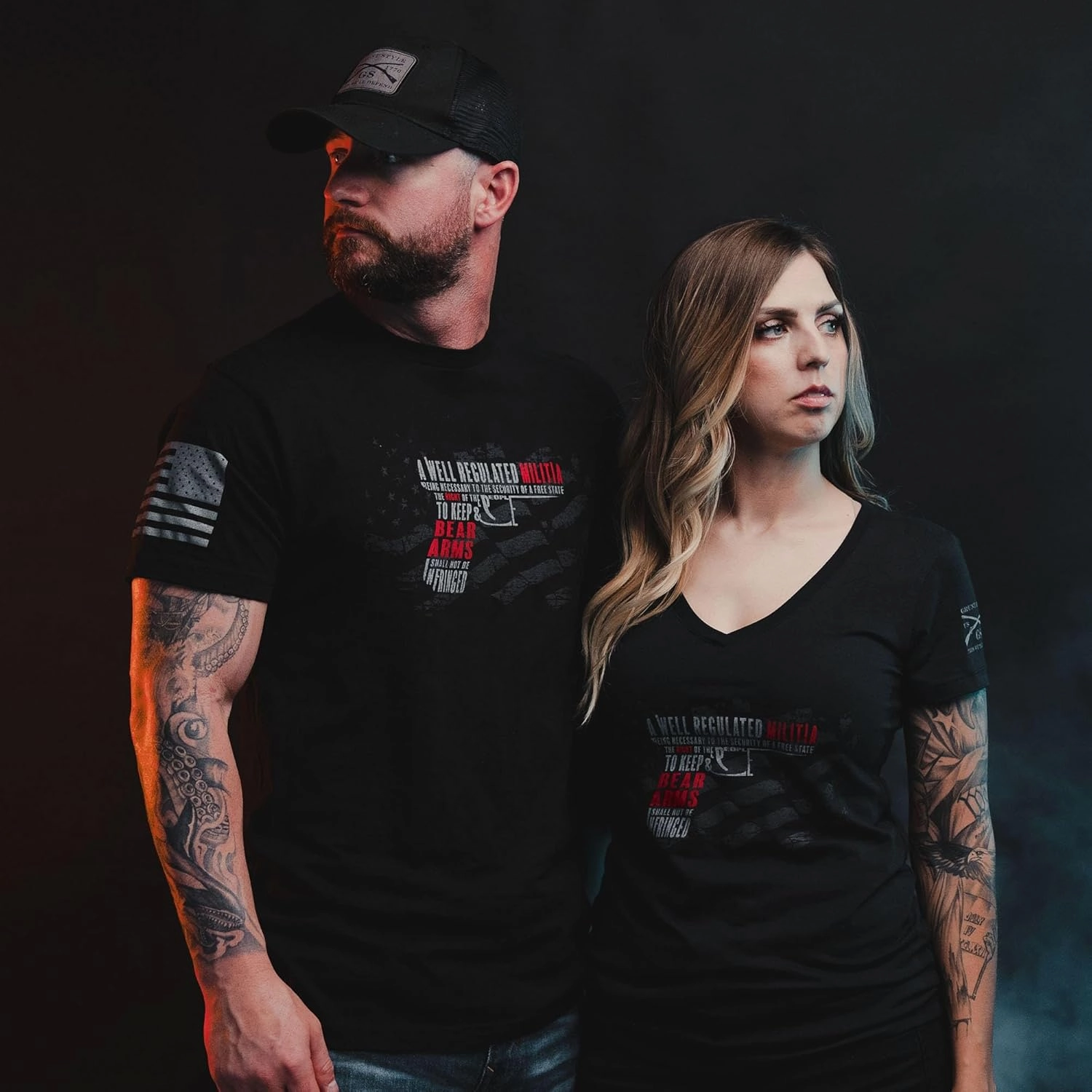 Grunt Style Second Amendment Pistol Men's T-Shirt