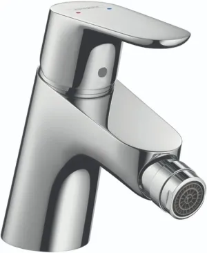 hansgrohe 31920001 Focus 5-inch Tall 1 Bidet Faucet in Chrome,Small