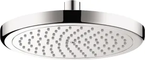 hansgrohe Croma 9-inch Showerhead Premium Modern 1-Spray RainAir Air Infusion with Airpower with QuickClean in Chrome, 26465001